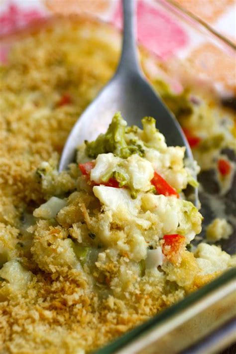 Broccoli cooks quickly, and the key is to cook stems and florets separately as the broccoli stems take longer to cook. Meatless Monday: Cheesy broccoli & cauliflower bake - SheKnows