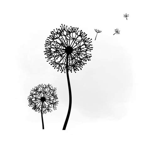 Download Dandelion Svg clipart Dandelion Svg For Silhouette Svg For