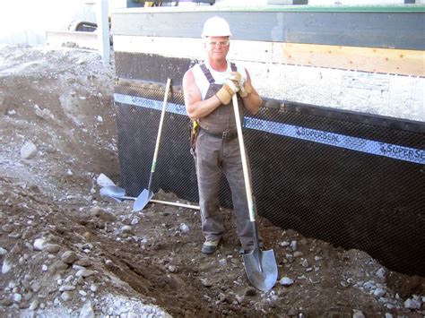 Mike Holmes Using Superseal Foundation Membrane Holmes On Homes Mike