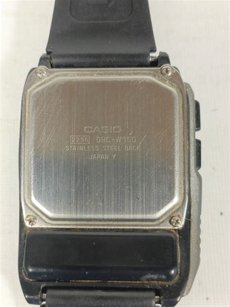 Casio DBC W150 Calculator Wave Ceptor Data Bank Watc Gem