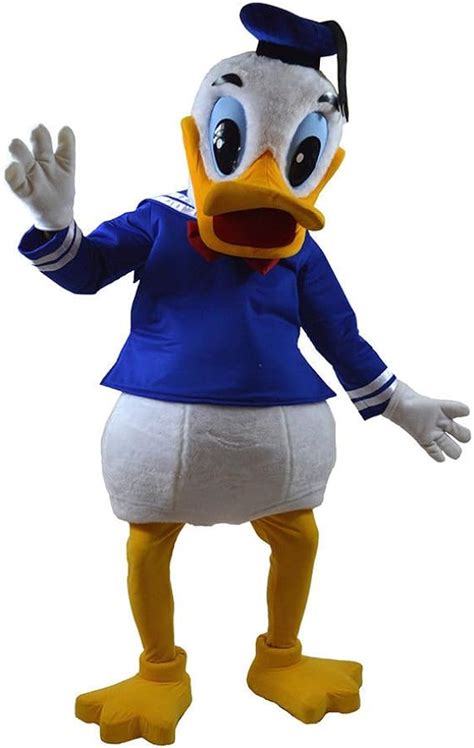 Kf Donald Duck Mascot Party Costume Adult Size Outfit