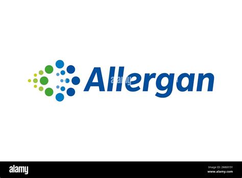 Allergan Logo White Background Stock Photo Alamy
