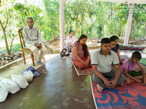 Monthly Sati Pasala Program At Sri Kalyani Sati Pasala Center At