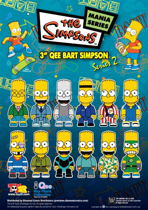 Bart Simpson Series 2 Qee Vinyl Toys Photo 809017 Fanpop