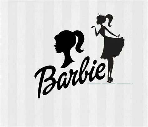 Barbie SVG Barbie PNG DXF EPS Barbie Cut Files Vector Barbie Clipart