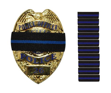 Thin Blue Line Deputy Badge