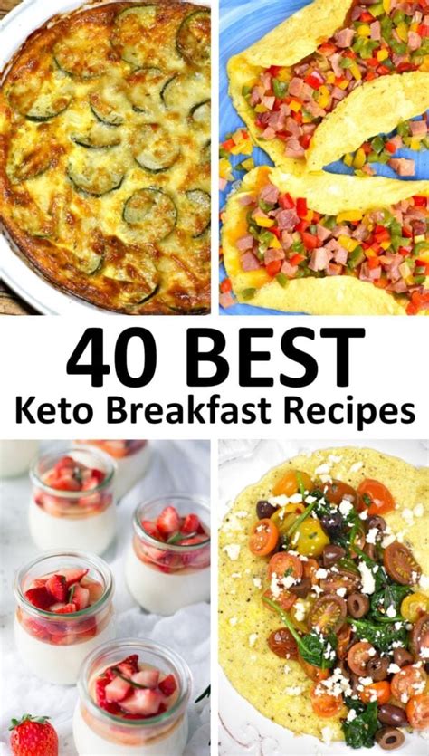 The 40 Best Keto Breakfast Recipes Gypsyplate