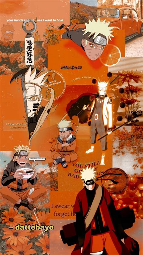 Orange Naruto Wallpapers Wallpaper Cave