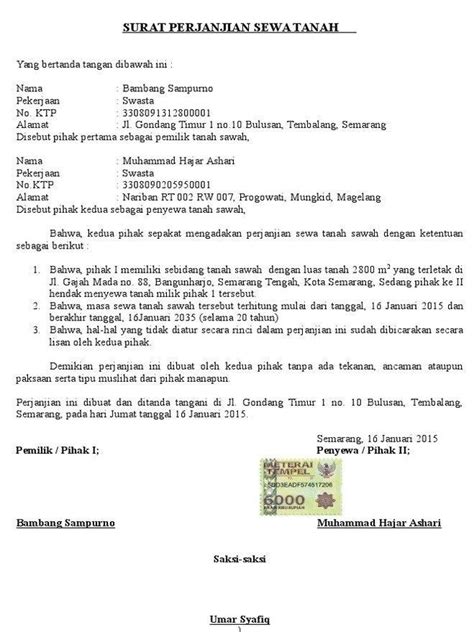 Download surat perjanjian komitmen fee2. Surat Perjanjian Komitmen Fee Jual Rumah - Contoh Surat ...