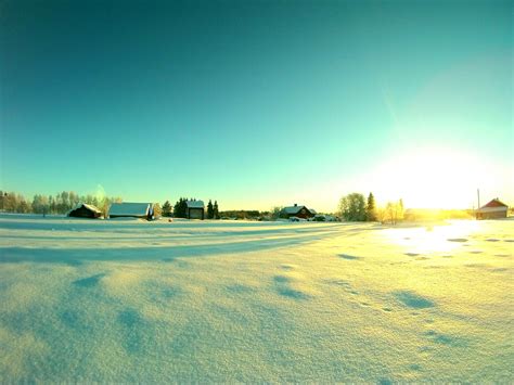 Beautiful Landscapes Of Winter Lapland Part 22 Study