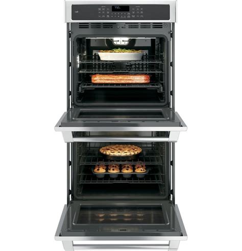 Ge Ck7500shss Cafe 27 Stainless Steel Electric Double Wall Oven