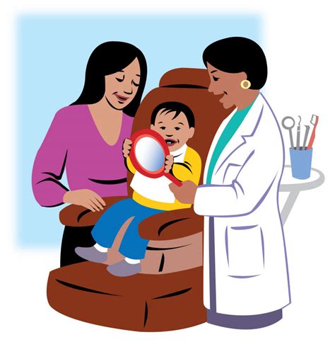 Take Your Child To The Dentist By Age One Clip Art Library