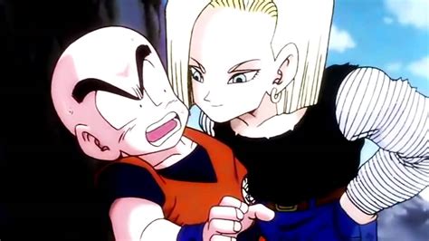 Android 18 Kisses Krillin [hd] Youtube