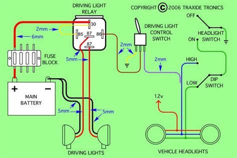 Car Headlight Relay Wiring