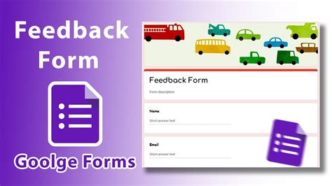 How To Create Feedback Form In Google Forms Youtube