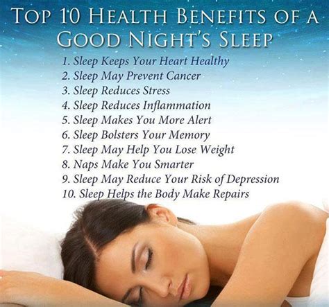 Top Health Benefits Of A Good Night S Sleep Health Relaxation Scoopnest Com