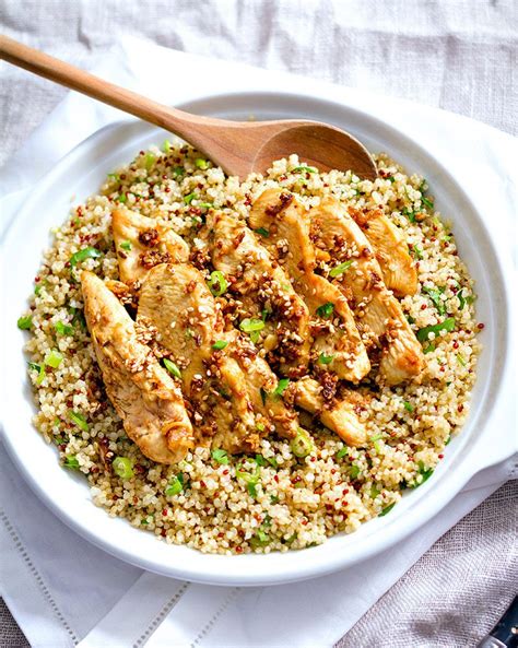 These recipes are packed with flavor and are so easy to make. Garlic Lime Chicken Tenders and Quinoa Recipe — Eatwell101