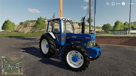 Eire Agri Ford 7810 V1000 Fs19 Farming Simulator 19 Mod Fs19 Mod