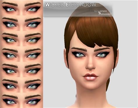 Wicked Eyeshadow By Vampire Aninyosaloh Sims 4 Eyes