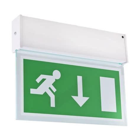 Business And Industrie Down Left Arrow Legend Kit Led Emergency Sign