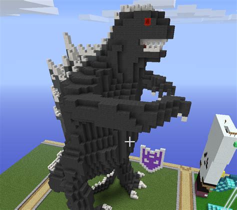 Godzilla 1991 Minecraft By Irkenirken On Deviantart