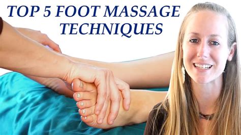 Best Foot Massage Therapy Techniques How To Massage Feet For Beginners Youtube