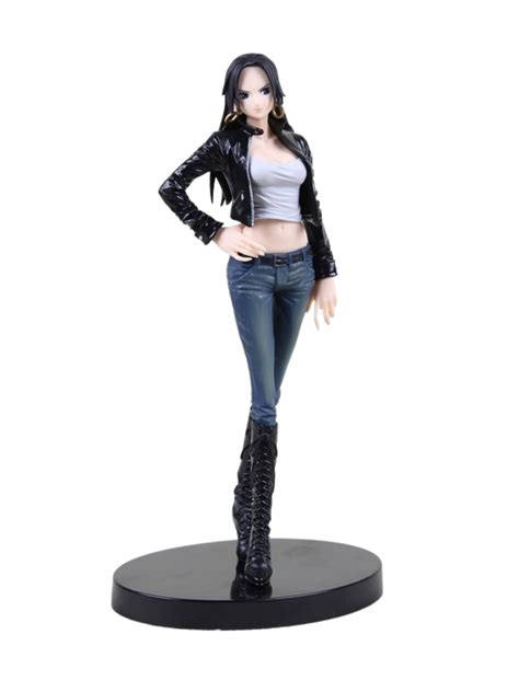 Banpresto One Piece Dxf Jeans Freak Vol 7 Boa Hancock Ver A Balck Jacket Pvc Statue Nerdom