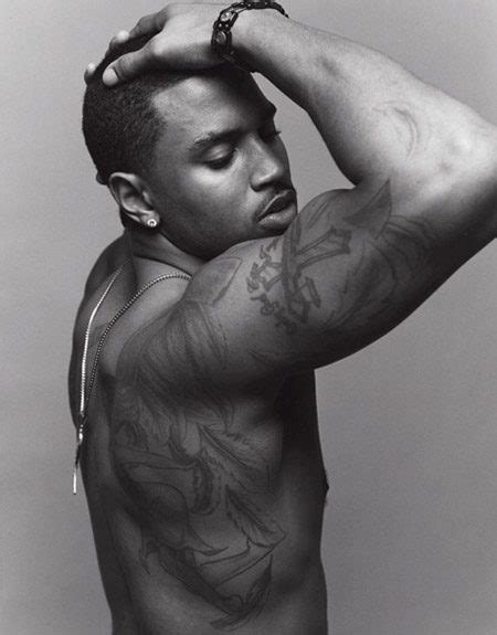 Trey Songz Goes Shirtless For Vman