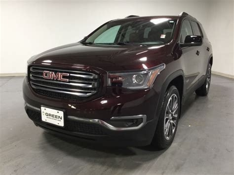 Pre Owned 2018 Gmc Acadia Slt 1 4d Sport Utility In Quad Cities D5027