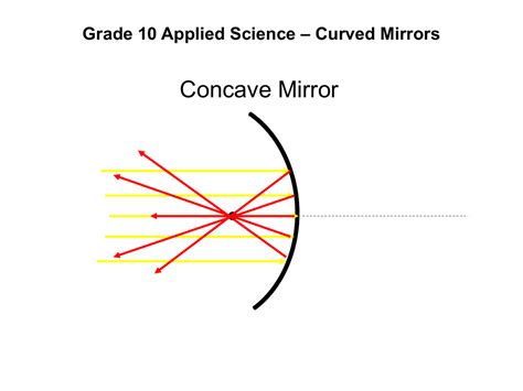 Grade 10 Applied Science Curved Mirrors