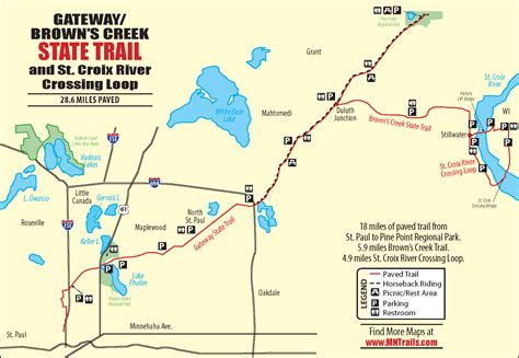 Gatewaybrowns Creek State Trail Minnesota Trails