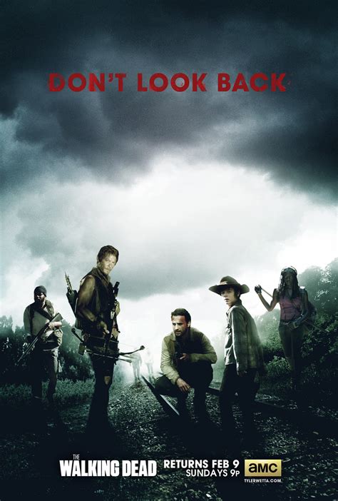 The Walking Dead Poster Season 4 By Tyler Wetta On Deviantart