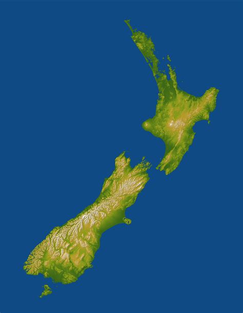 Bestandtopography Of New Zealand Wikipedia