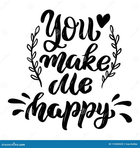 You Make Me Happy Poster Stock Illustrations 381 You Make Me Happy