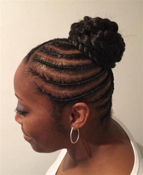 Speaking of accessories, here is a nice example of a way to accessorize your hair! 50 Updo Hairstyles for Black Women Ranging from Elegant to ...