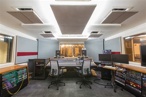 Recording Studios And Control Rooms Creative And Media Spaces