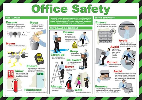 Toolbox Talk Top Office Safety Tips Safety Notes