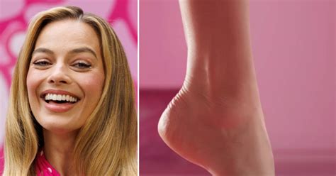 The Truth Behind Margot Robbie S Perfect Feet In The Barbie Movie Trailer World Today News