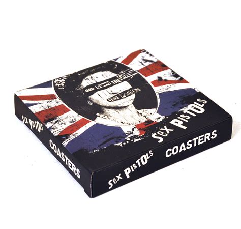 Sex Pistols God Save The Queen Coasters 4 Pack Ebay