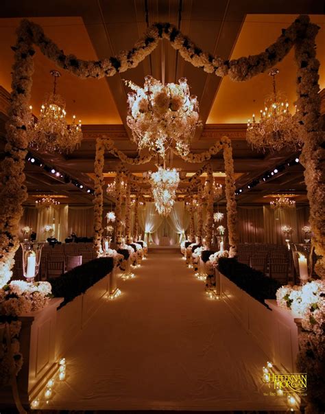 Elegant Aisle Flowers Wedding Ceremony Flowers Wedding Arch Wedding