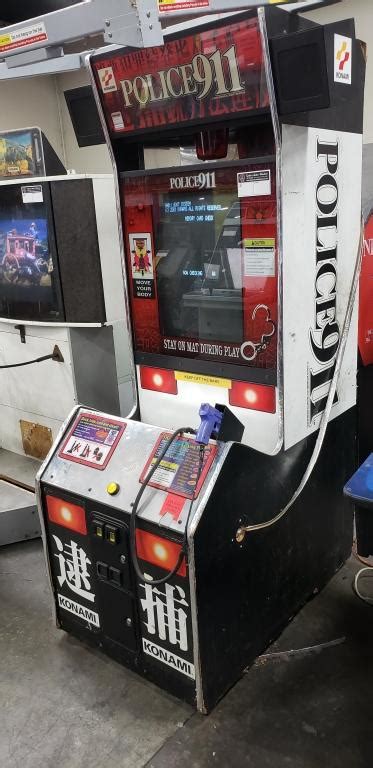 Police 911 Konami Shooter Arcade Game
