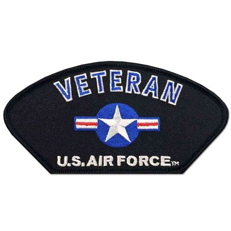 Us Air Force Veteran Patch With Usaf Roundel Patches
