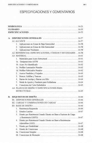 Documento Manual De Diseño Y Especificaciones Aisc 2005 En Español