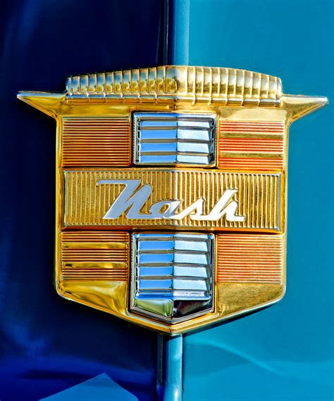 1947 Nash Suburban Emblem Photograph By Jill Reger Fine Art America