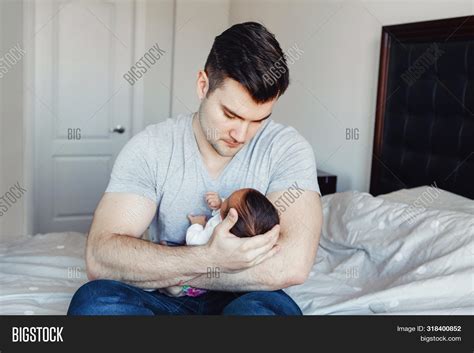 Young Caucasian Father Image And Photo Free Trial Bigstock