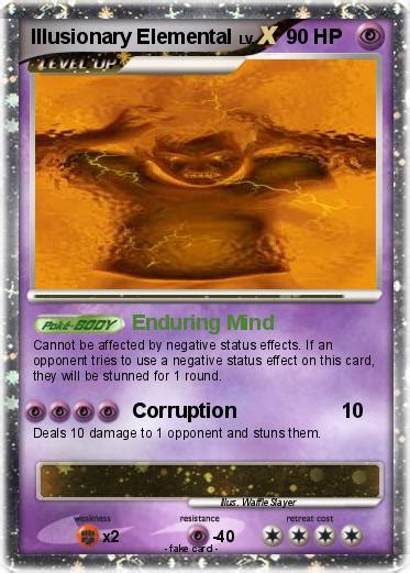 Pokémon Illusionary Elemental Enduring Mind My Pokemon Card