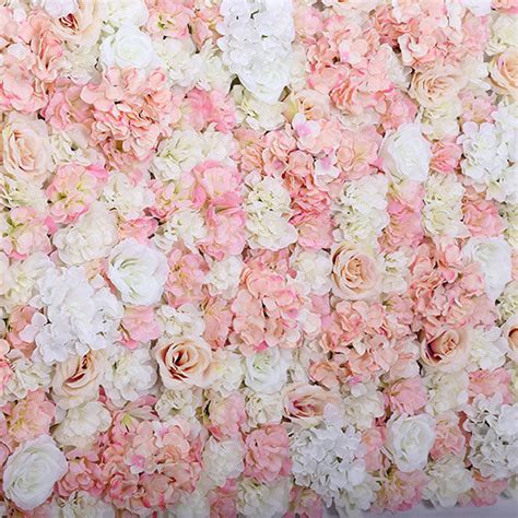 Pink White Flower Wall Hire Sussex Kent Rent Event