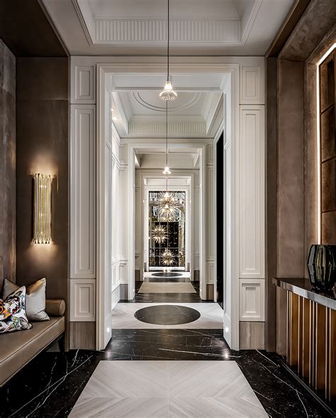 Luxury Residential Hallway Designed By Ferris Rafauli