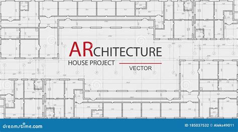 Architectural Technical Drawing House Plan Project Engineering Design