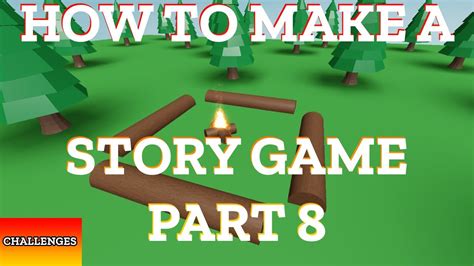 How To Make A Story Game In Roblox Studio Part 8 Youtube